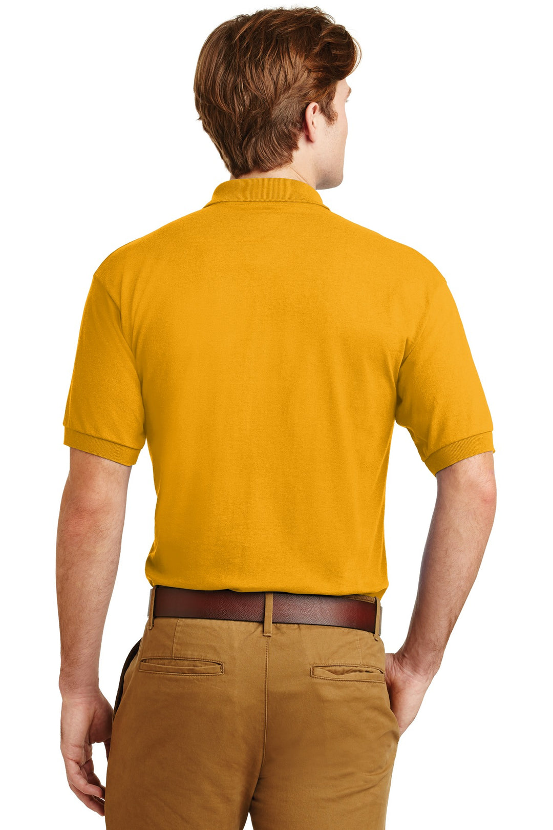 Gold Gildan - DryBlend 6-Ounce Jersey Knit Sport Shirt. 8800