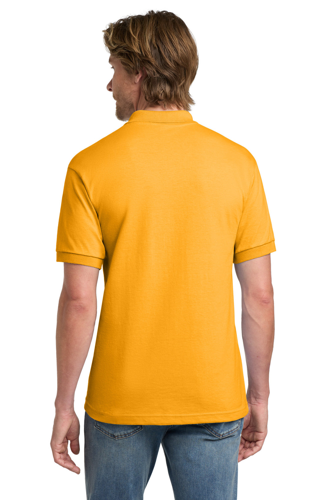 Gold Gildan - DryBlend 6-Ounce Jersey Knit Sport Shirt. 8800