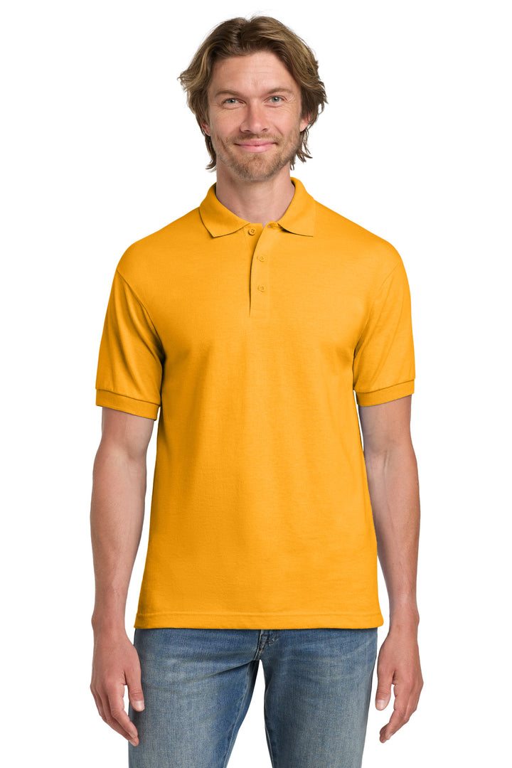 Gold Gildan - DryBlend 6-Ounce Jersey Knit Sport Shirt. 8800