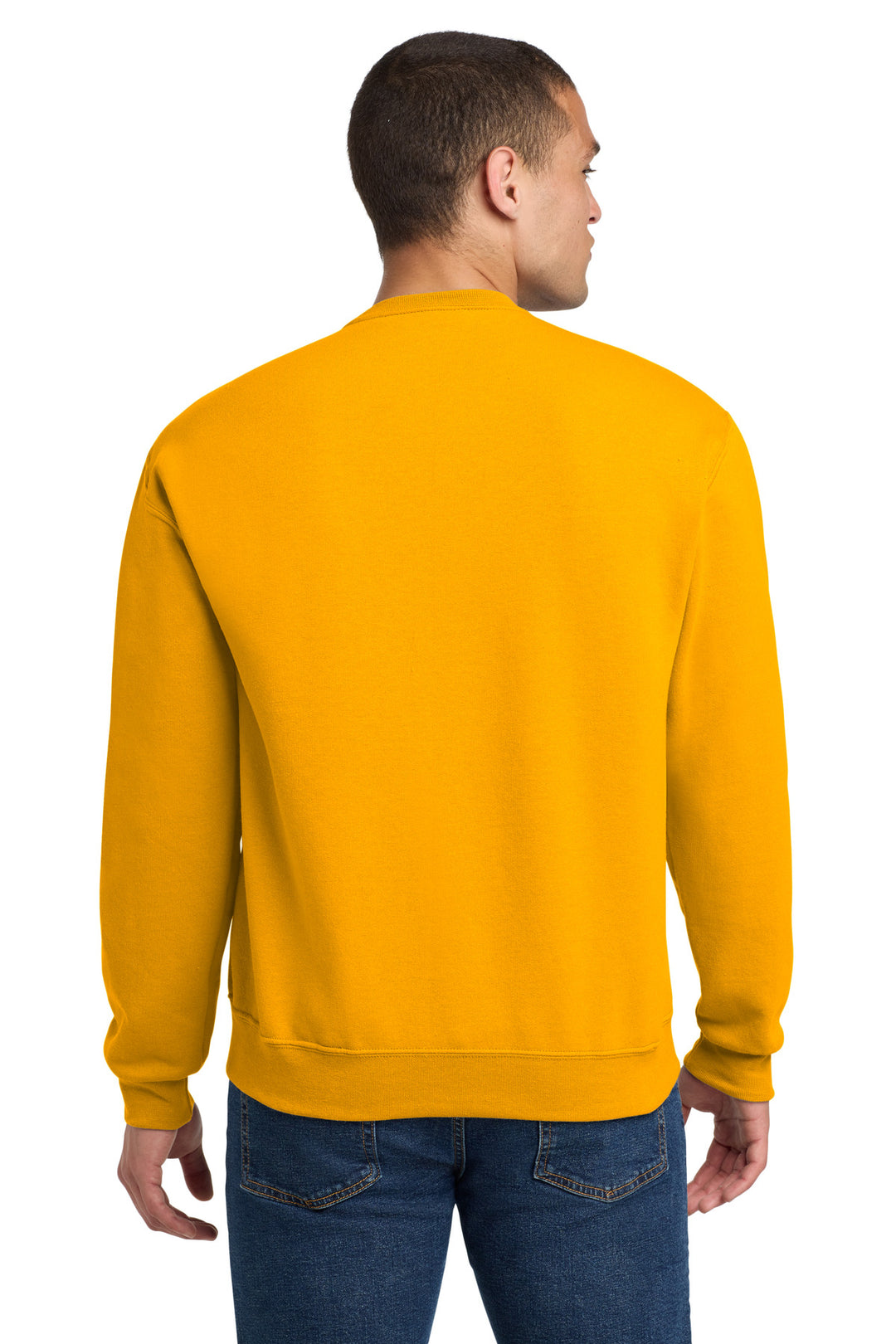 Gold Jerzees - NuBlend Crewneck Sweatshirt. 562M