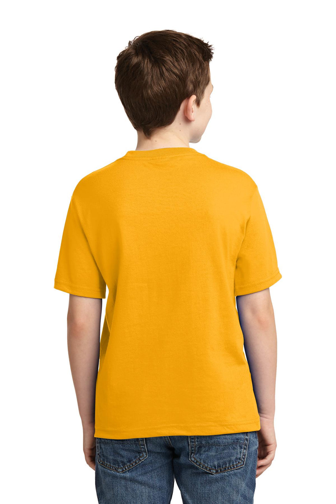 Gold Jerzees - Youth Dri-Power 50/50 Cotton/Poly T-Shirt. 29B