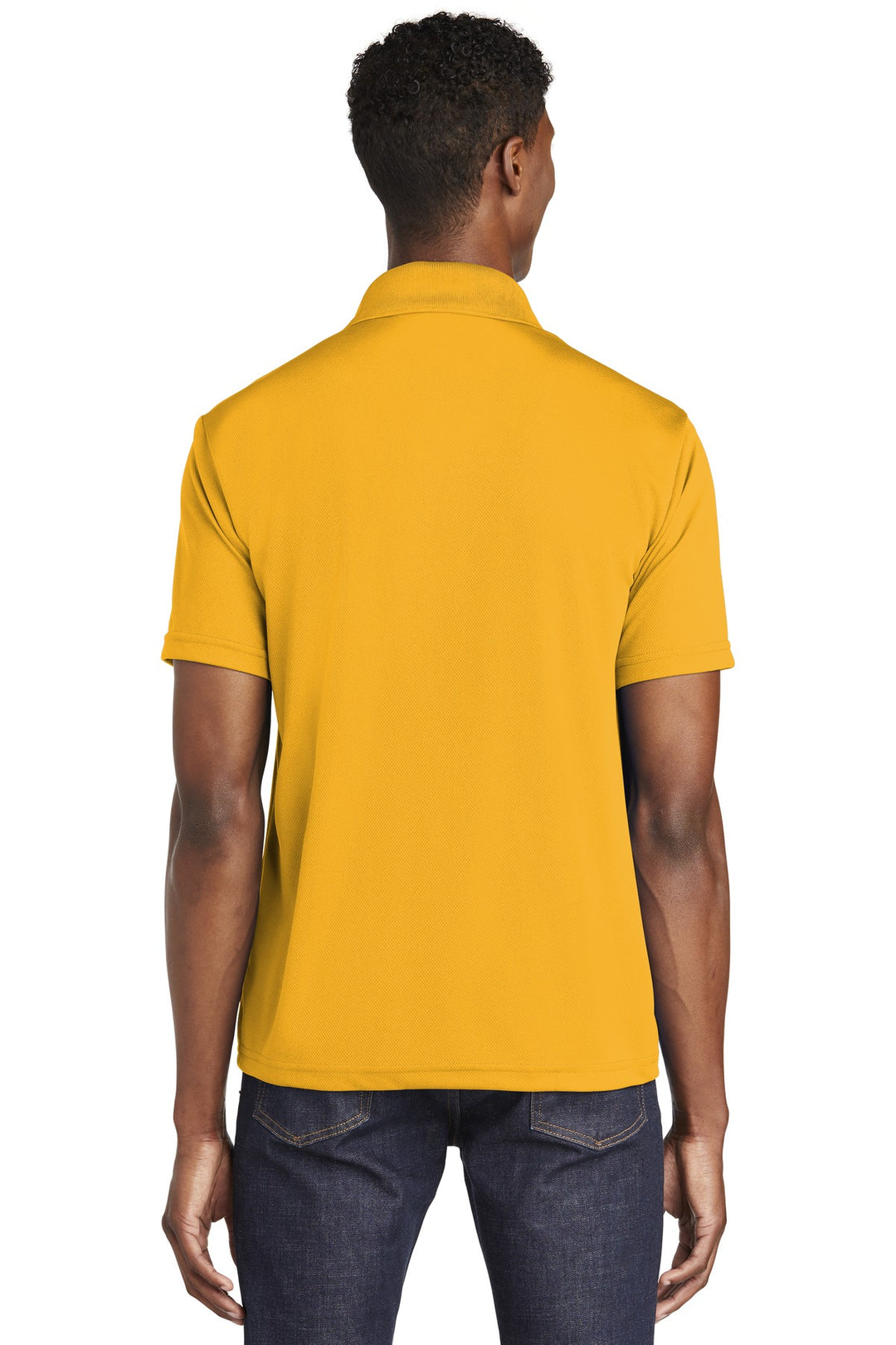 Gold Sport-Tek PosiCharge RacerMesh Polo. ST640