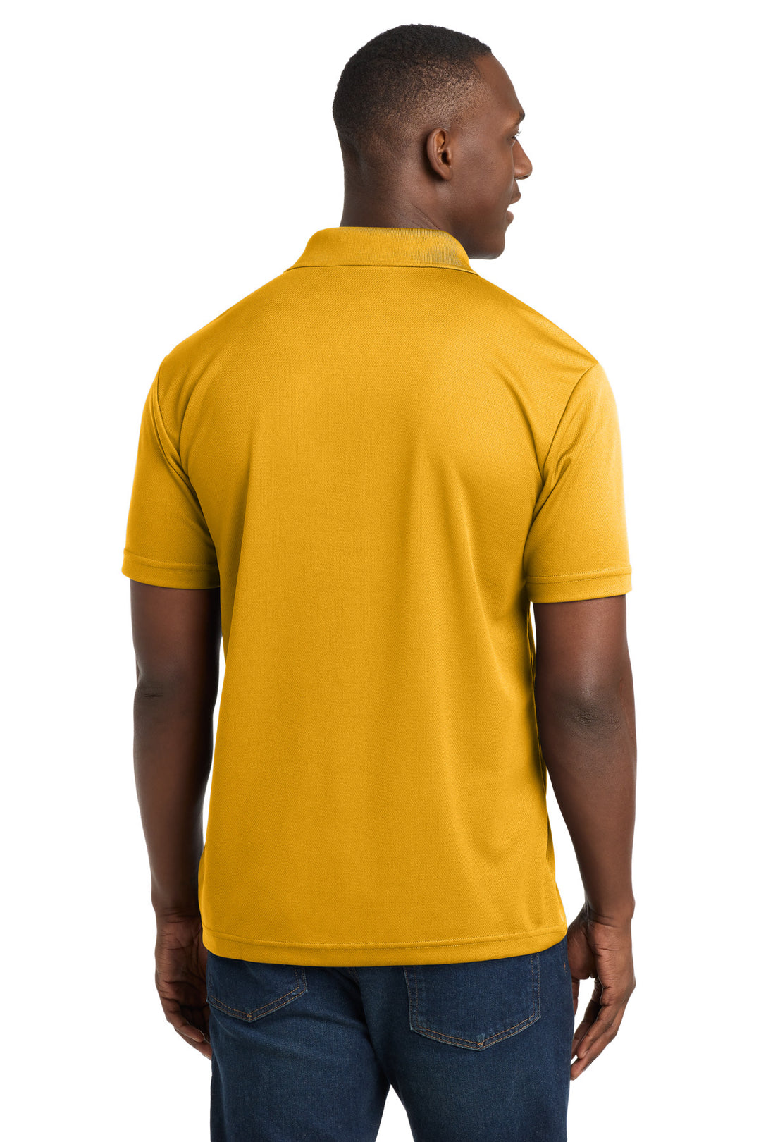 Gold Sport-Tek PosiCharge RacerMesh Polo. ST640