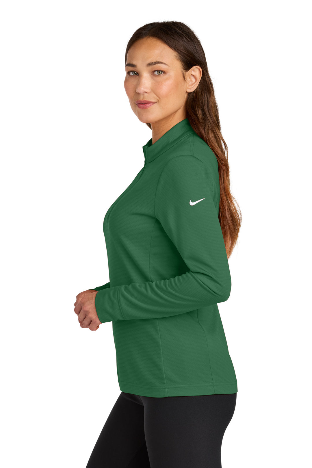 GorgeGreen Nike Women's Essential 1/2-Zip Cover-Up NKHM7969