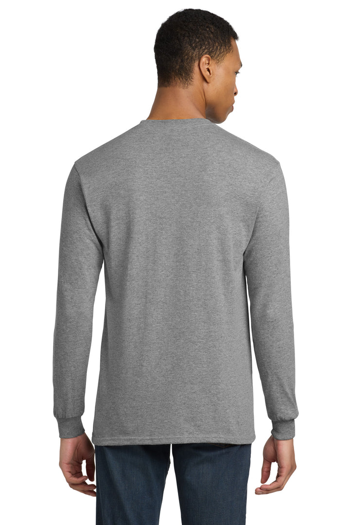 GphHeather Gildan - DryBlend 50 Cotton/50 Poly Long Sleeve T-Shirt. 8400