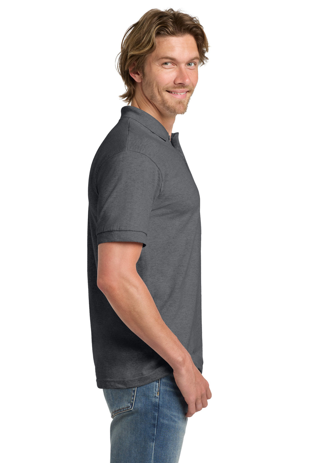 GphHeather Gildan - DryBlend 6-Ounce Jersey Knit Sport Shirt. 8800