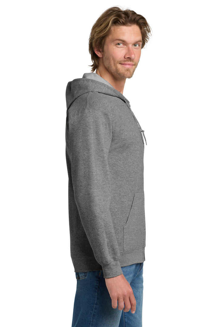 GphHeather Gildan - Heavy Blend Full-Zip Hooded Sweatshirt. 18600