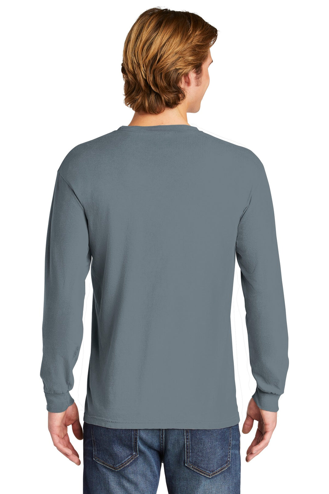 Granite COMFORT COLORS Heavyweight Ring Spun Long Sleeve Tee. 6014