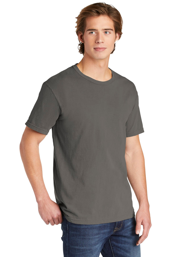 Grey COMFORT COLORS Heavyweight Ring Spun Tee. 1717