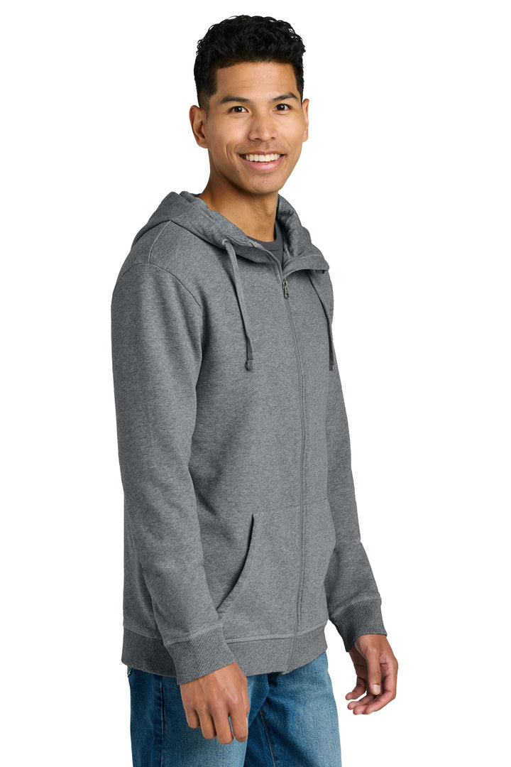 GreyHthr LIMITED EDITION tentree Organic Cotton Fleece Full-Zip Hoodie TTCM4367