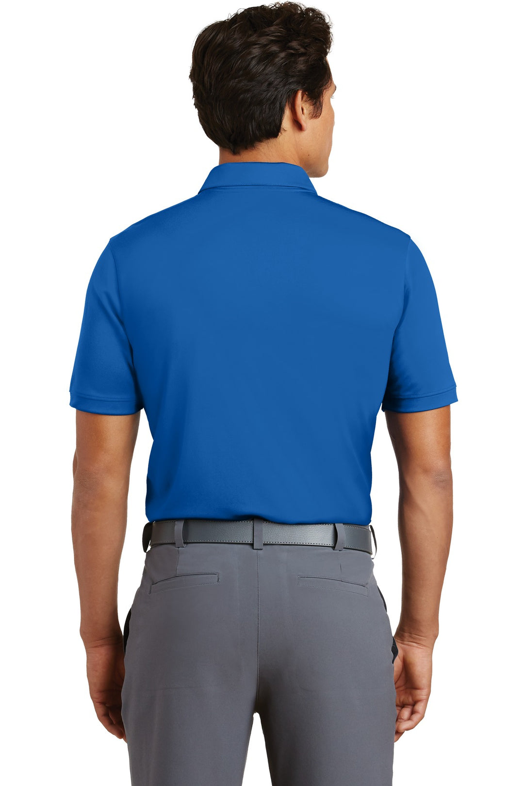 Gym Blue Nike Dri-FIT Players Modern Fit Polo. 799802