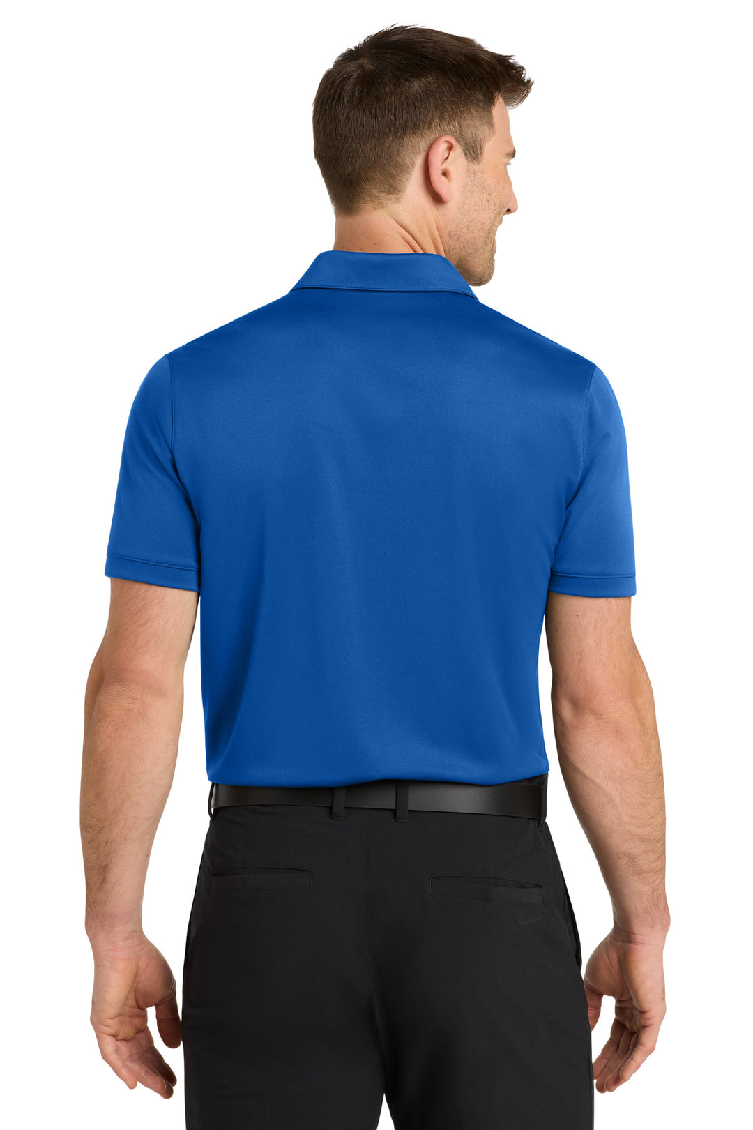 Gym Blue Nike Dri-FIT Players Modern Fit Polo. 799802
