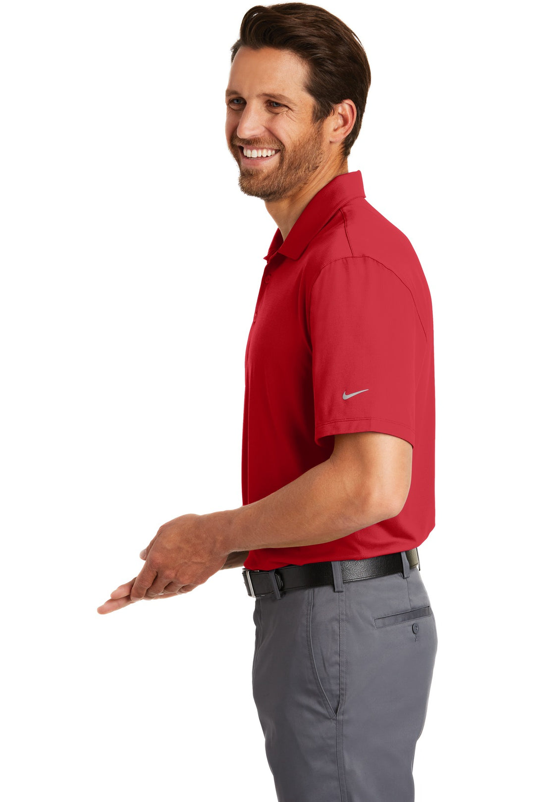 Gym Red Nike Dri-FIT Legacy Polo. 883681