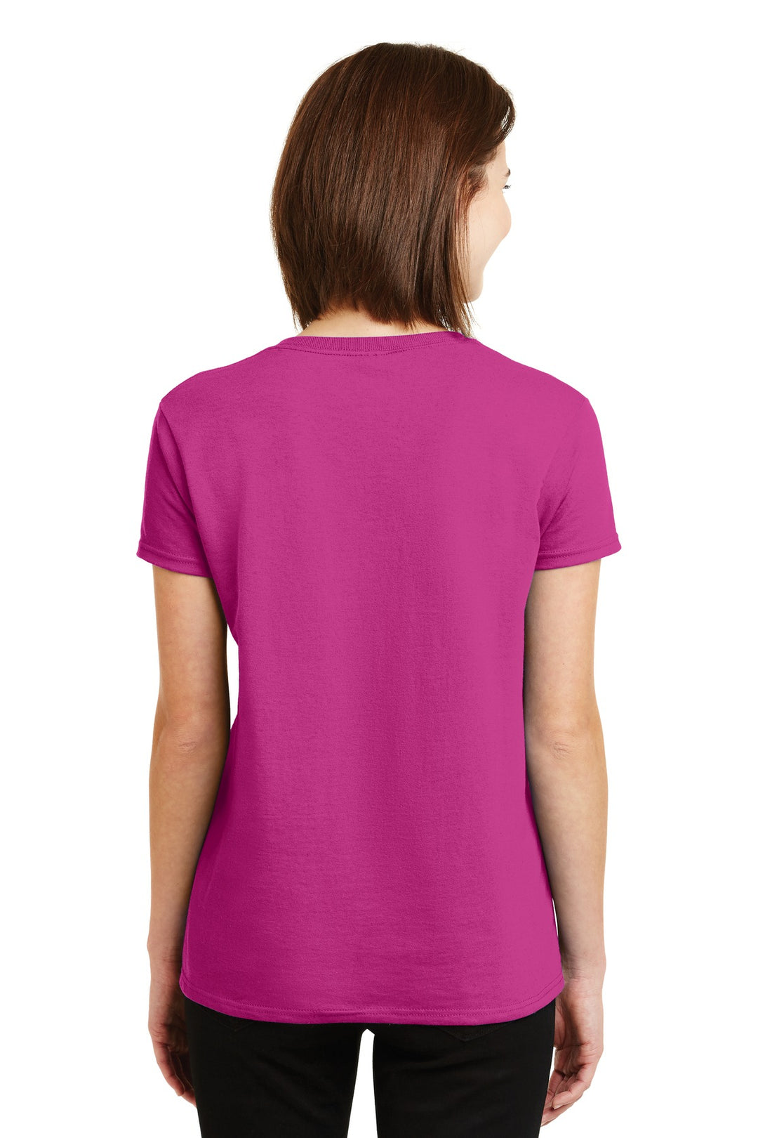 Heliconia Gildan Women's Ultra Cotton 100% US Cotton T-Shirt. 2000L