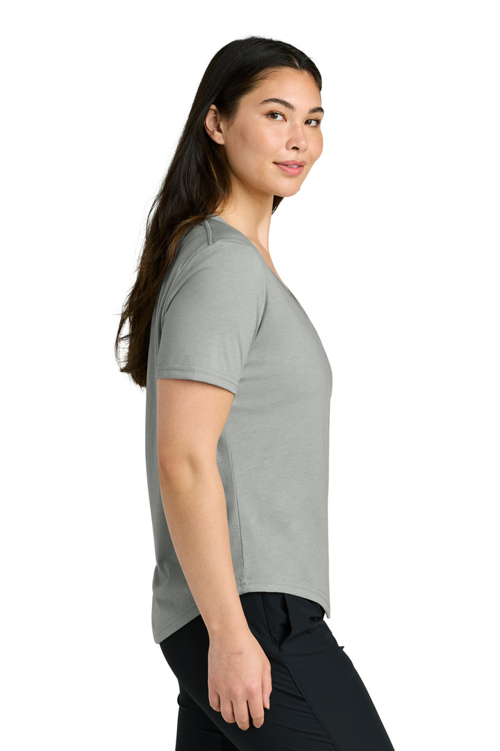 HiRiseGryH tentree Women's TreeBlend V-Neck T-Shirt TTCW5646