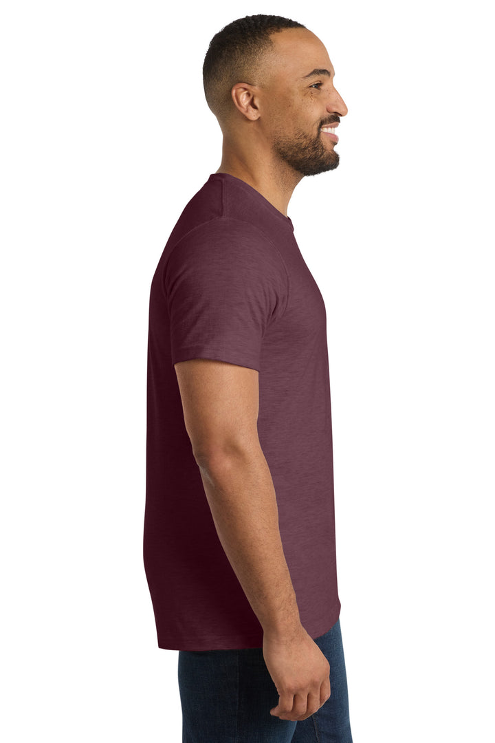 Hthr Ath Mroon Port & Company Bouncer Tee PC600