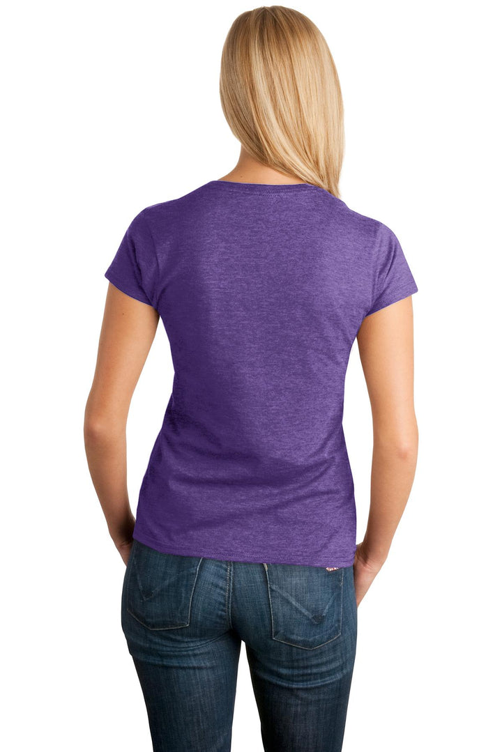 Hthr Purple Gildan Softstyle Women's T-Shirt. 64000L
