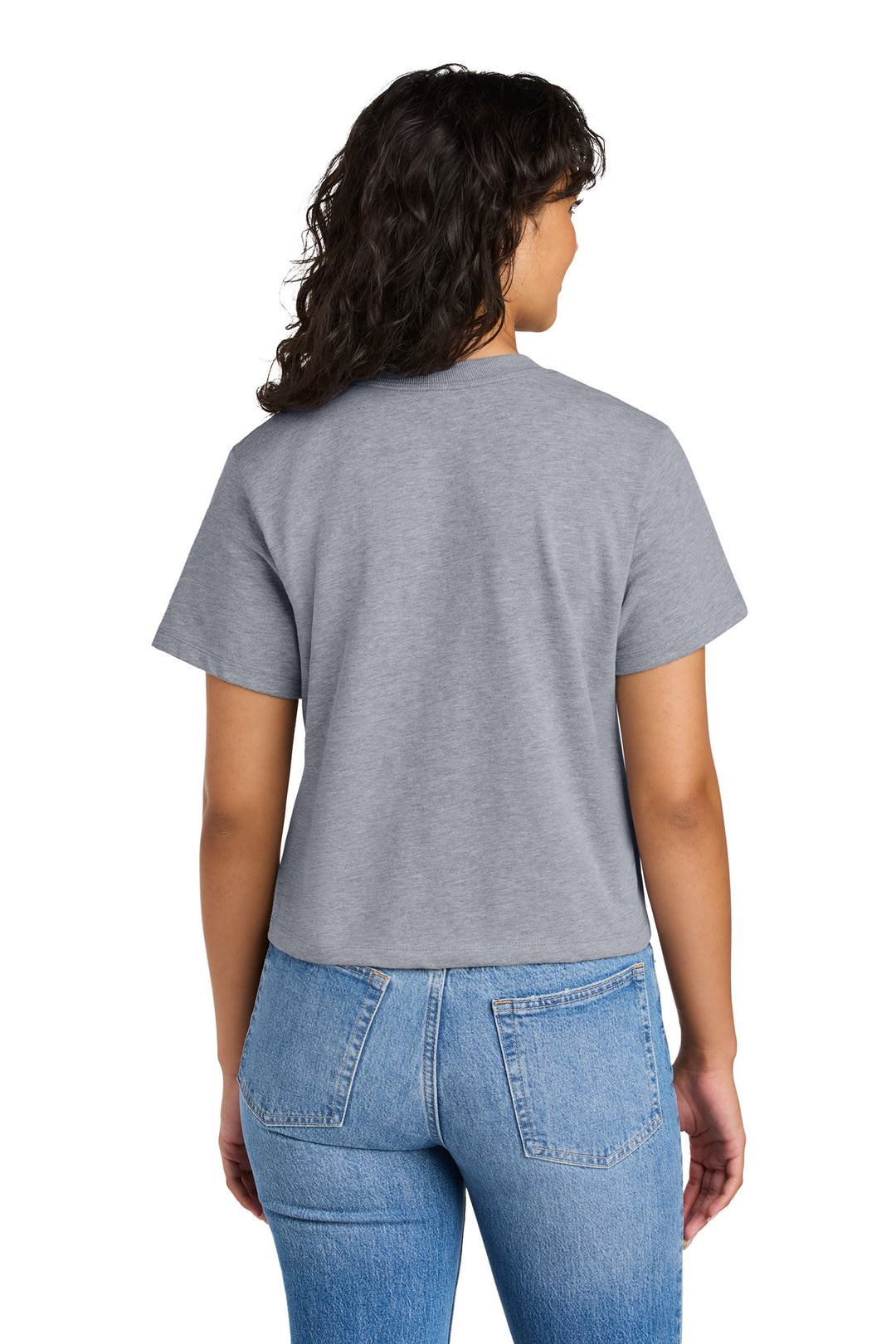 HthrGray Next Level Apparel Women's Heavyweight Boxy Tee NL7610