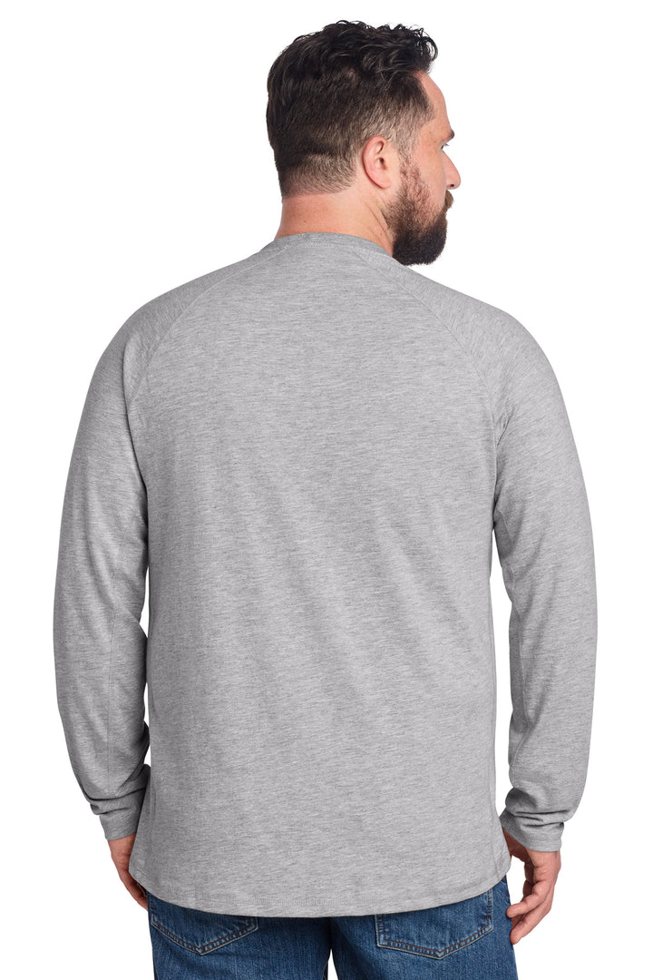 HthrGrey Carhartt Force Long Sleeve Pocket T-Shirt CT106656