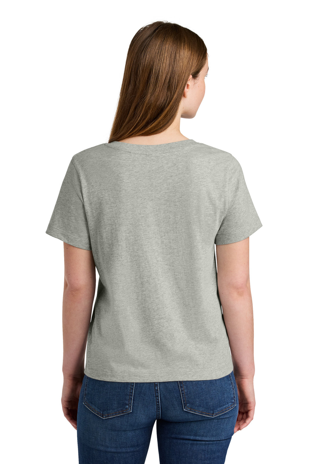 HthrGrey Stanley/Stella Women's Stella Isla V-Neck Tee SXW032