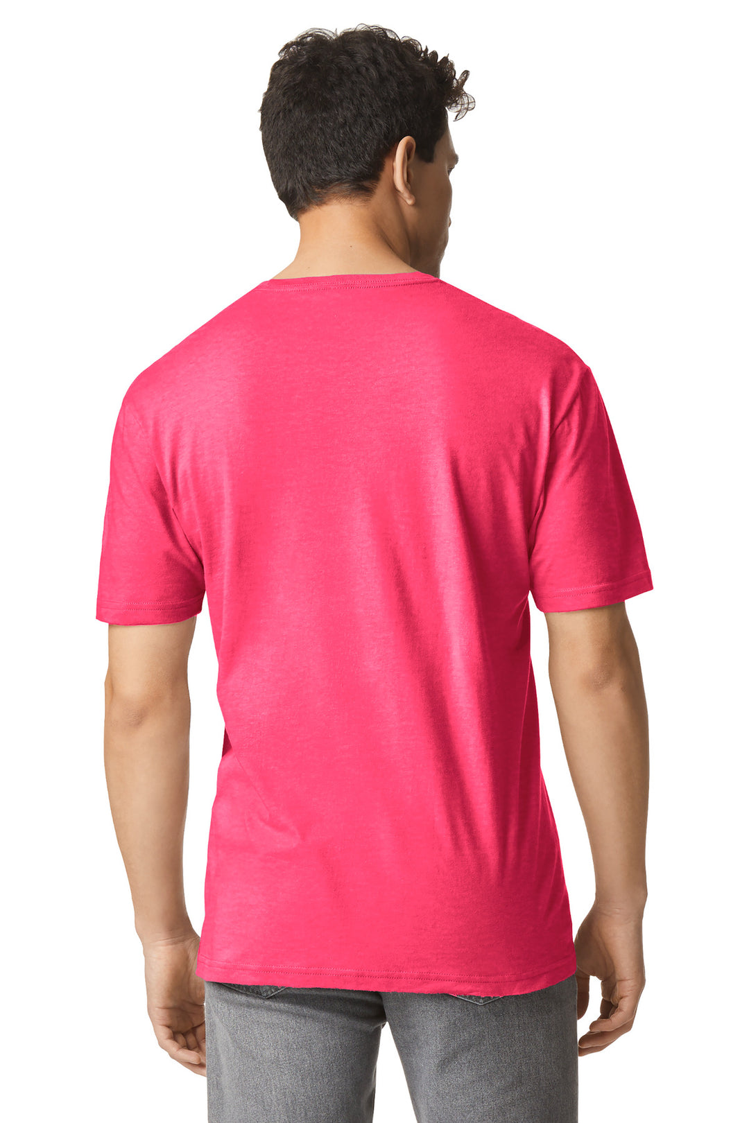 HthrRed Gildan Light Cotton Tee 3000