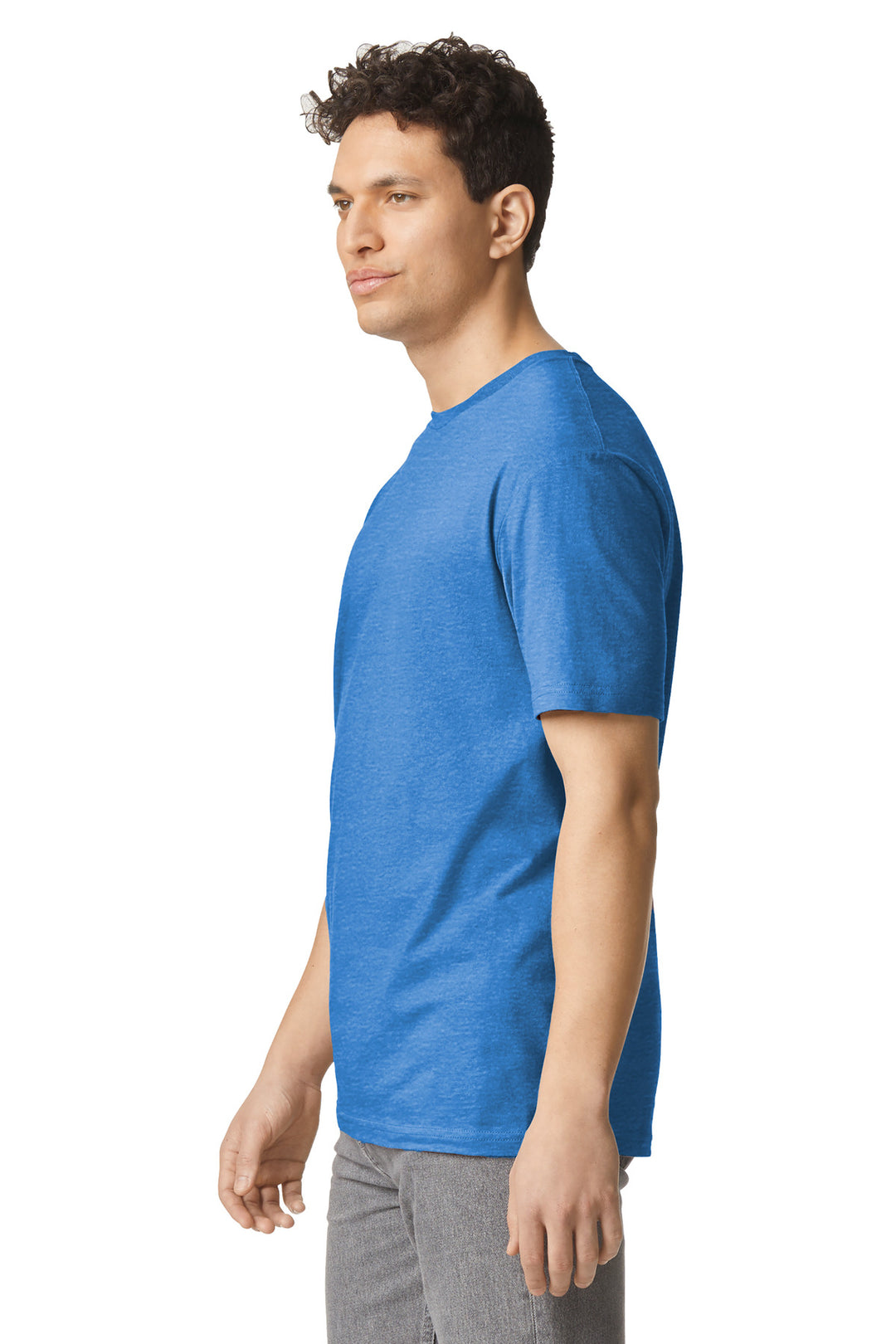 HthrRoyal Gildan Light Cotton Tee 3000