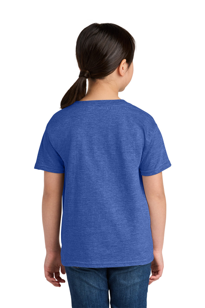 HthrRoyal Gildan Youth Softstyle T-Shirt 64000B