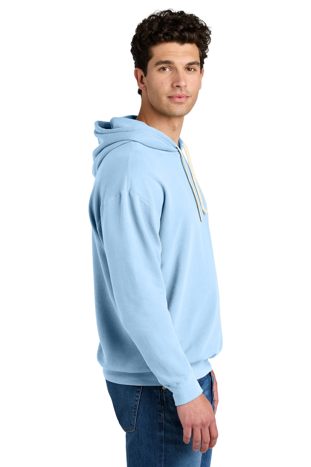 Hydrangea Comfort Colors Lightweight Hooded Sweatshirt 1467