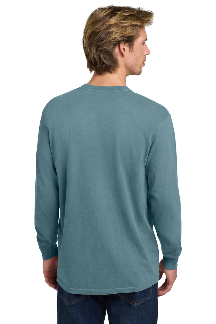Ice Blue COMFORT COLORS Heavyweight Ring Spun Long Sleeve Tee. 6014