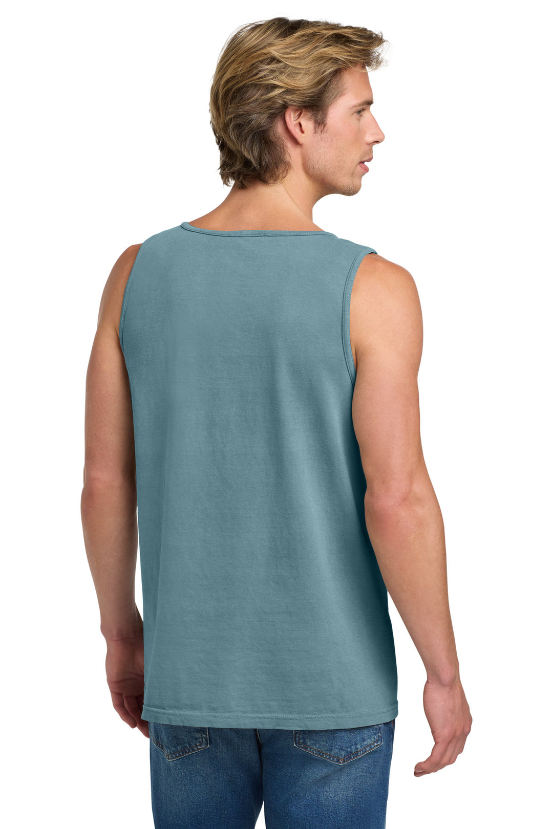 IceBlue COMFORT COLORS Heavyweight Ring Spun Tank Top. 9360