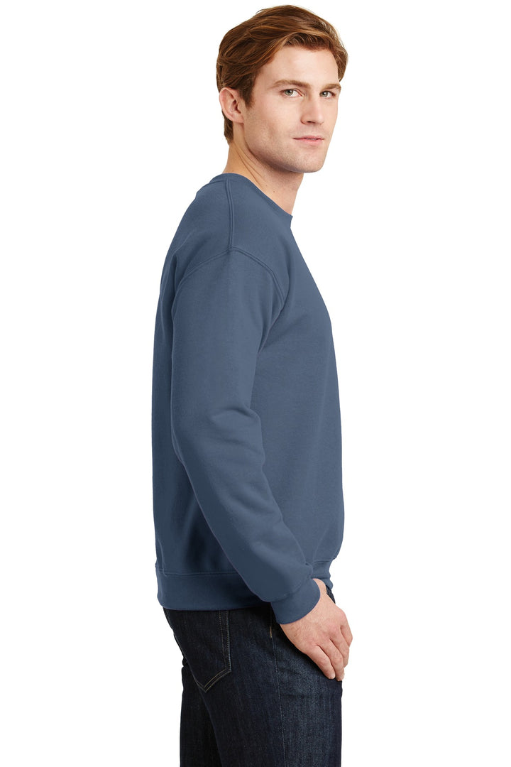 Indigo Blue Gildan Heavy Blend Crewneck Sweatshirt. 18000