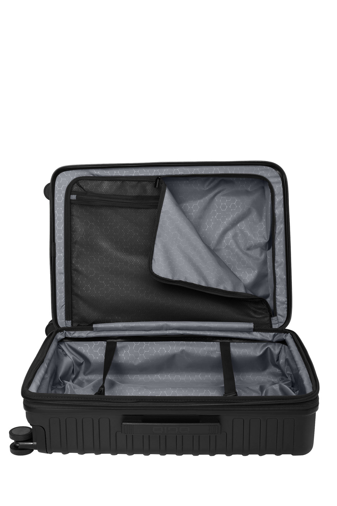 Inside View of Blacktop OGIO Utilitarian Medium Checked Spinner 413012