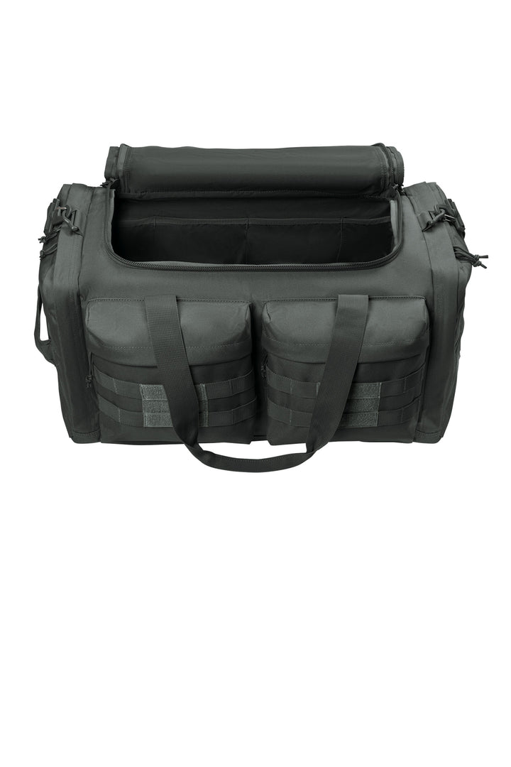 Inside View of Charcoal CornerStone Tactical Duffel CSB815