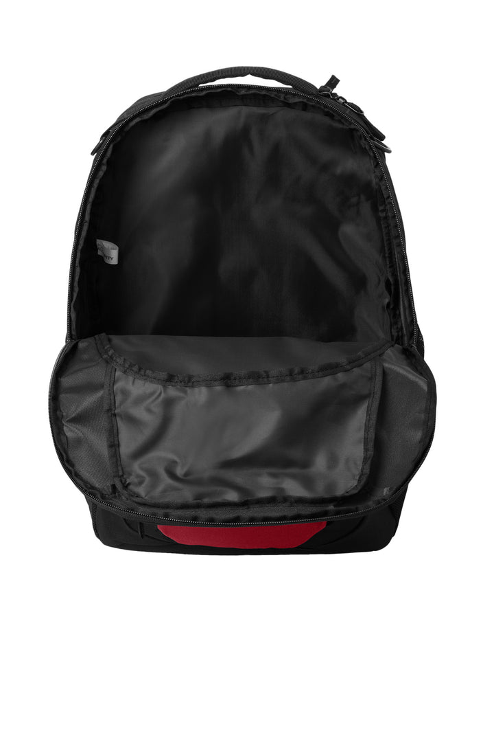 Inside View of RichRed/Bk Port Authority Transport Backpack BG232