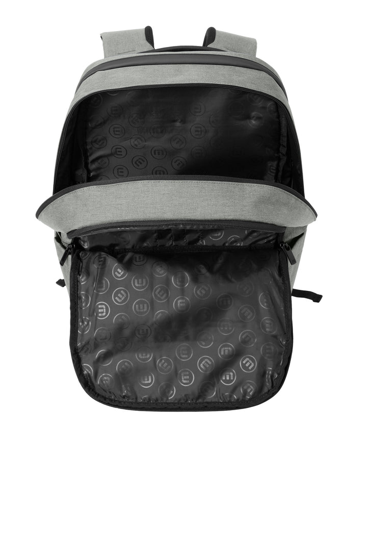 Inside View of ShdGyHthr TravisMathew Duration Backpack TMB105