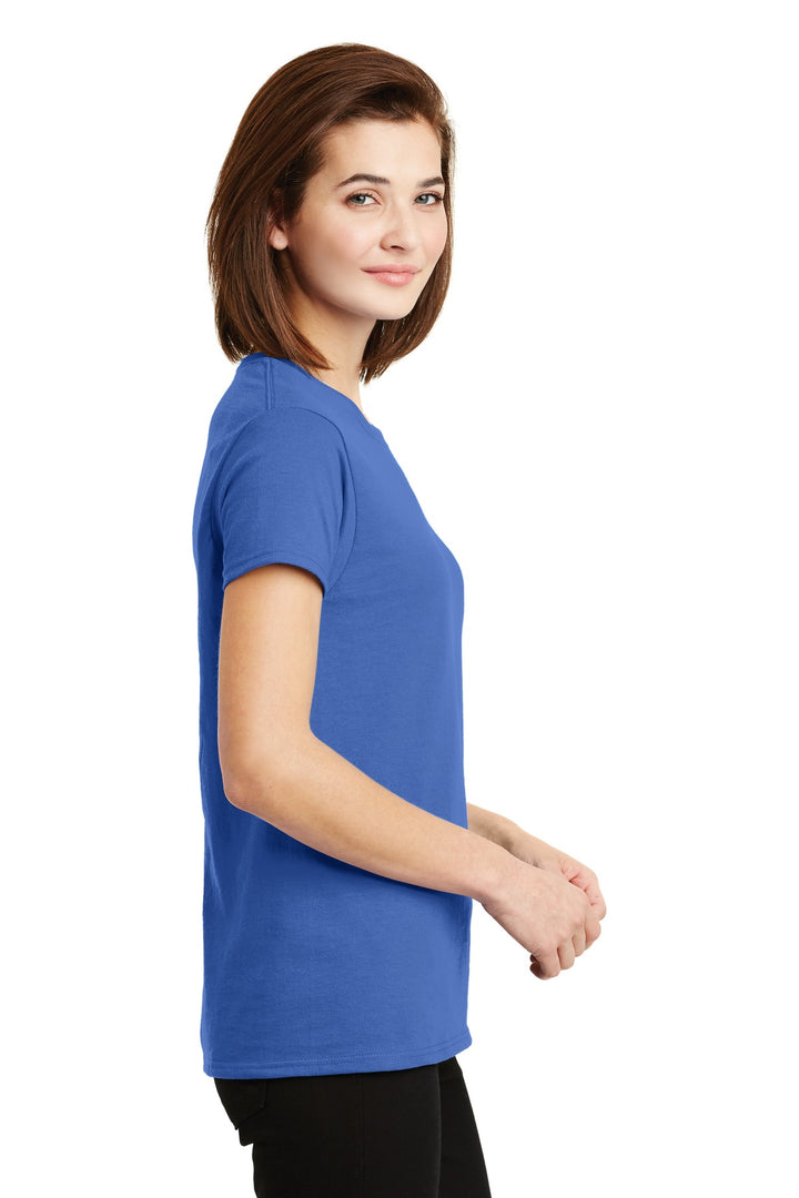 Iris Gildan Women's Ultra Cotton 100% US Cotton T-Shirt. 2000L