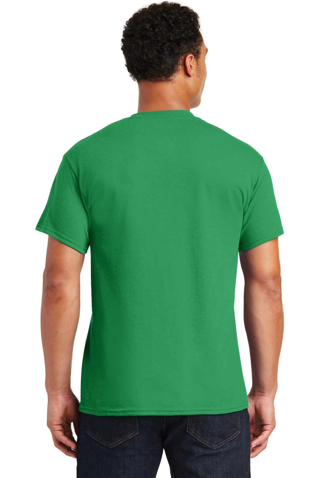 Irish Green Gildan DryBlend 50 Cotton/50 Poly T-Shirt. 8000