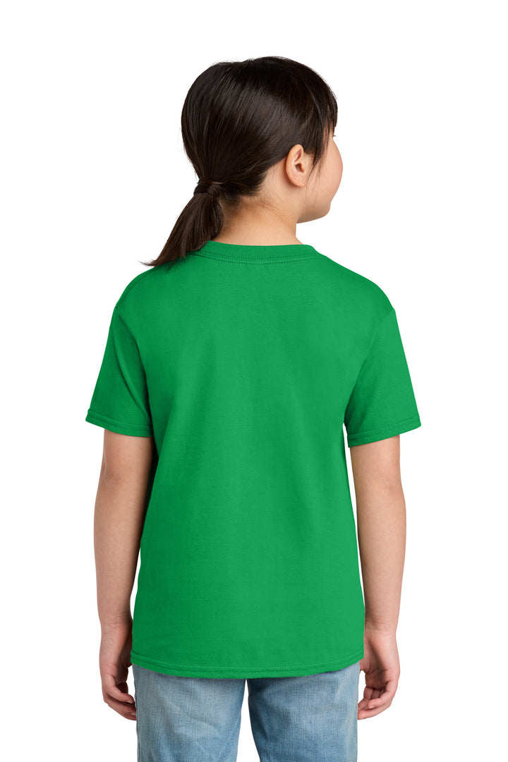 IrishGreen Gildan Youth Softstyle Midweight Tee 65000B