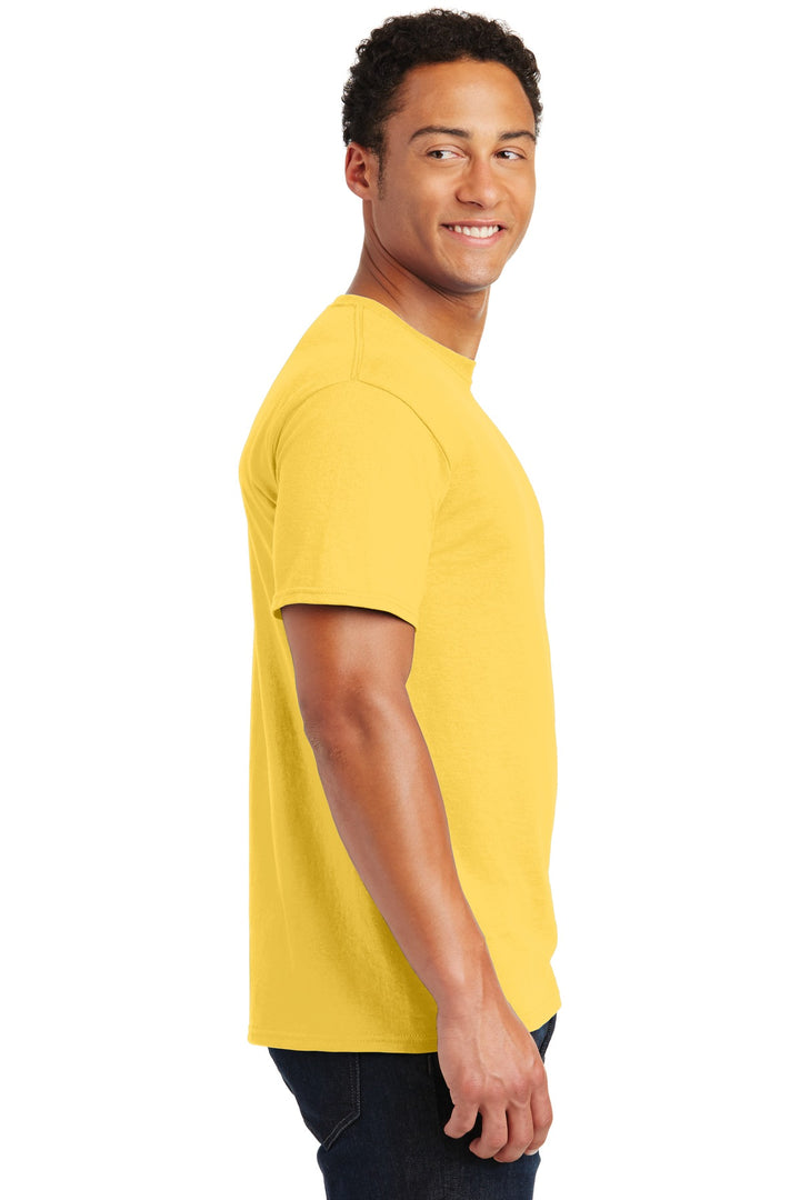 Island Yellow Jerzees - Dri-Power 50/50 Cotton/Poly T-Shirt. 29M