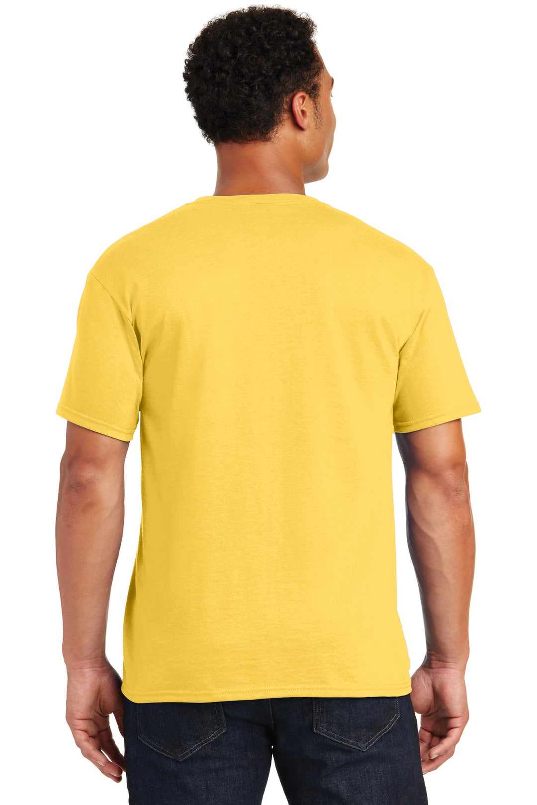 Island Yellow Jerzees - Dri-Power 50/50 Cotton/Poly T-Shirt. 29M