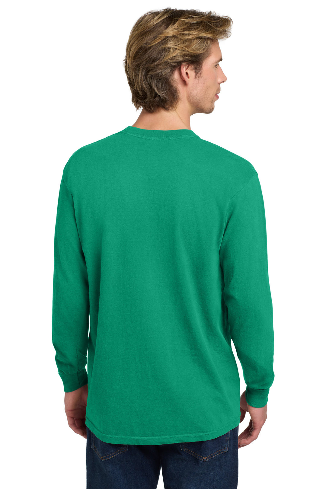 IslandGrn COMFORT COLORS Heavyweight Ring Spun Long Sleeve Tee. 6014