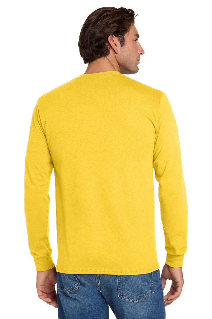 IslandYllw Jerzees - Dri-Power 50/50 Cotton/Poly Long Sleeve T-Shirt. 29LS