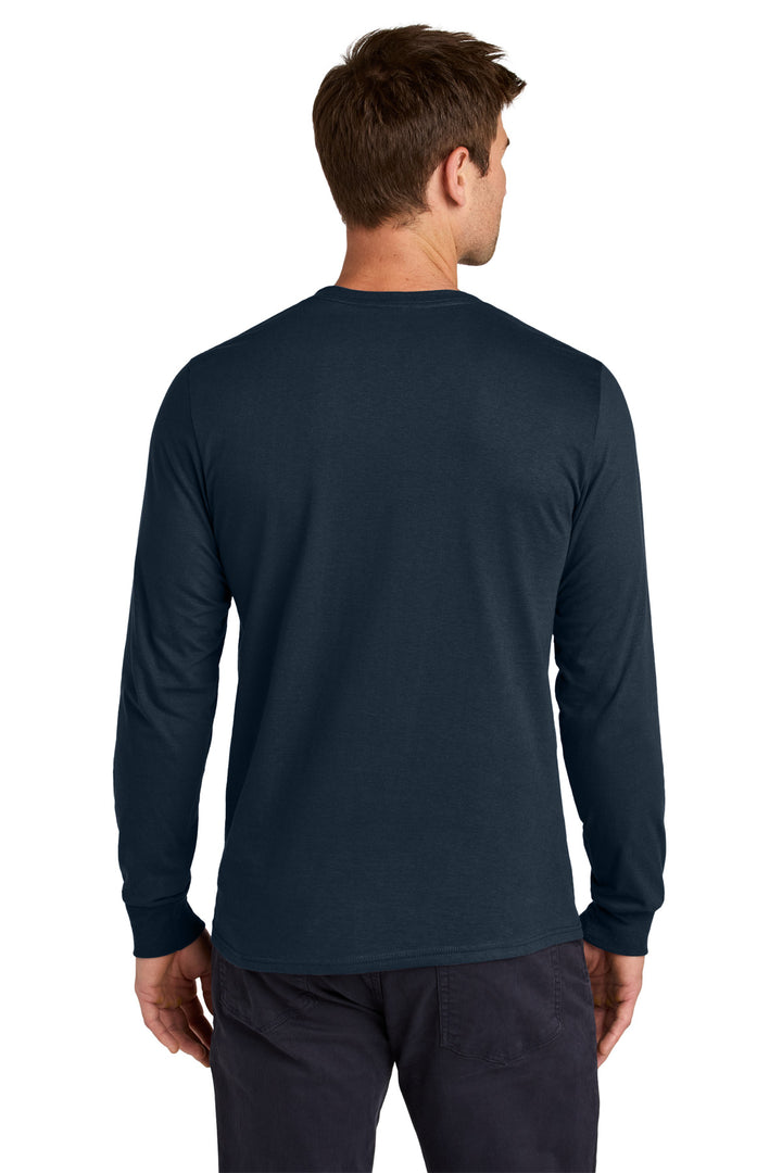 JNavy Jerzees Classics Unisex Cotton Long Sleeve T-Shirt 363L