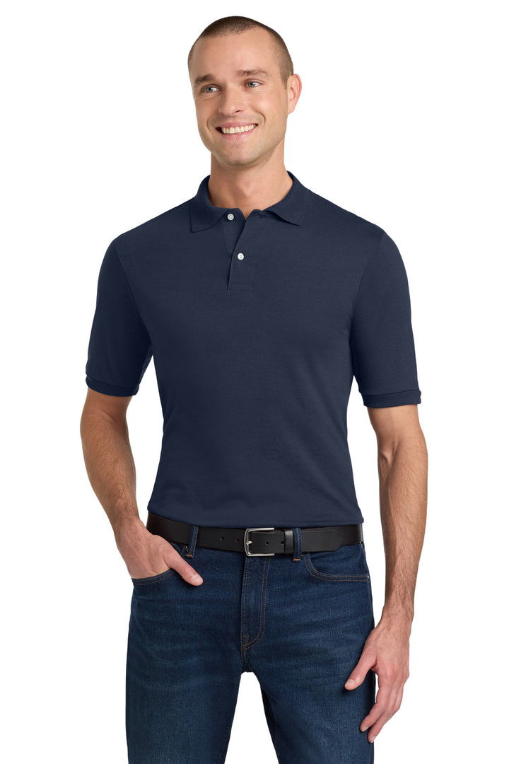 JNavy Jerzees Dri-Power Sport Shirt. 437M