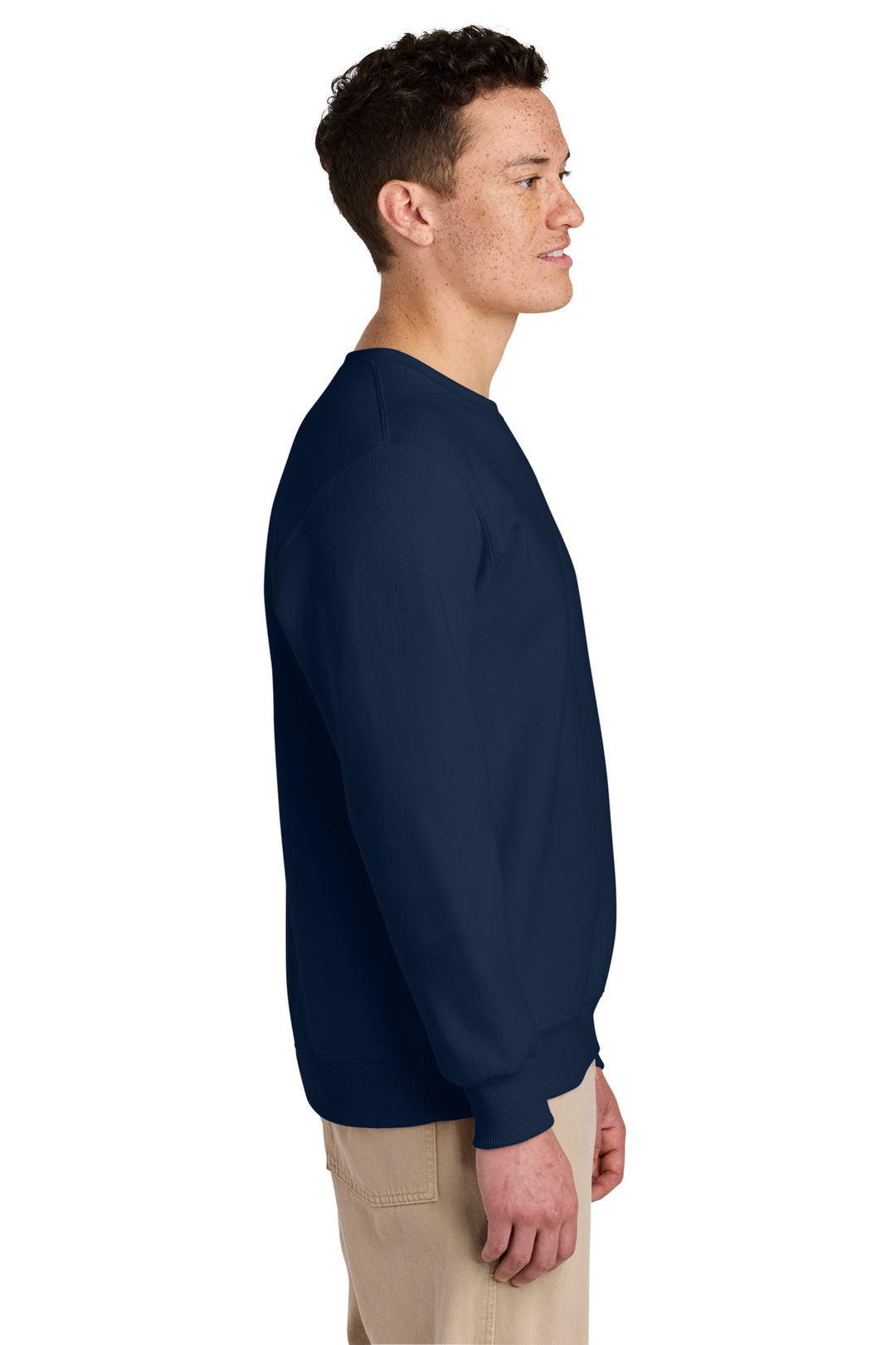 JNavy Jerzees Eco Premium Blend Crewneck Sweatshirt 701M