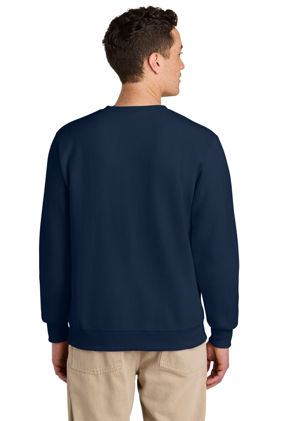 JNavy Jerzees Eco Premium Blend Crewneck Sweatshirt 701M