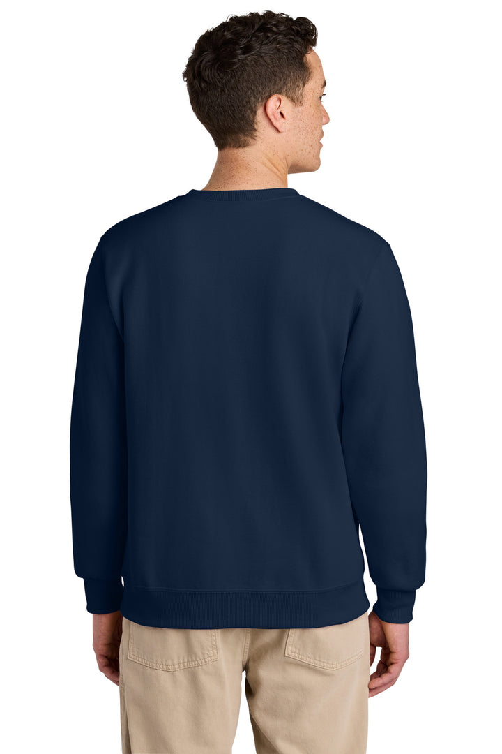 JNavy Jerzees Eco Premium Blend Crewneck Sweatshirt 701M