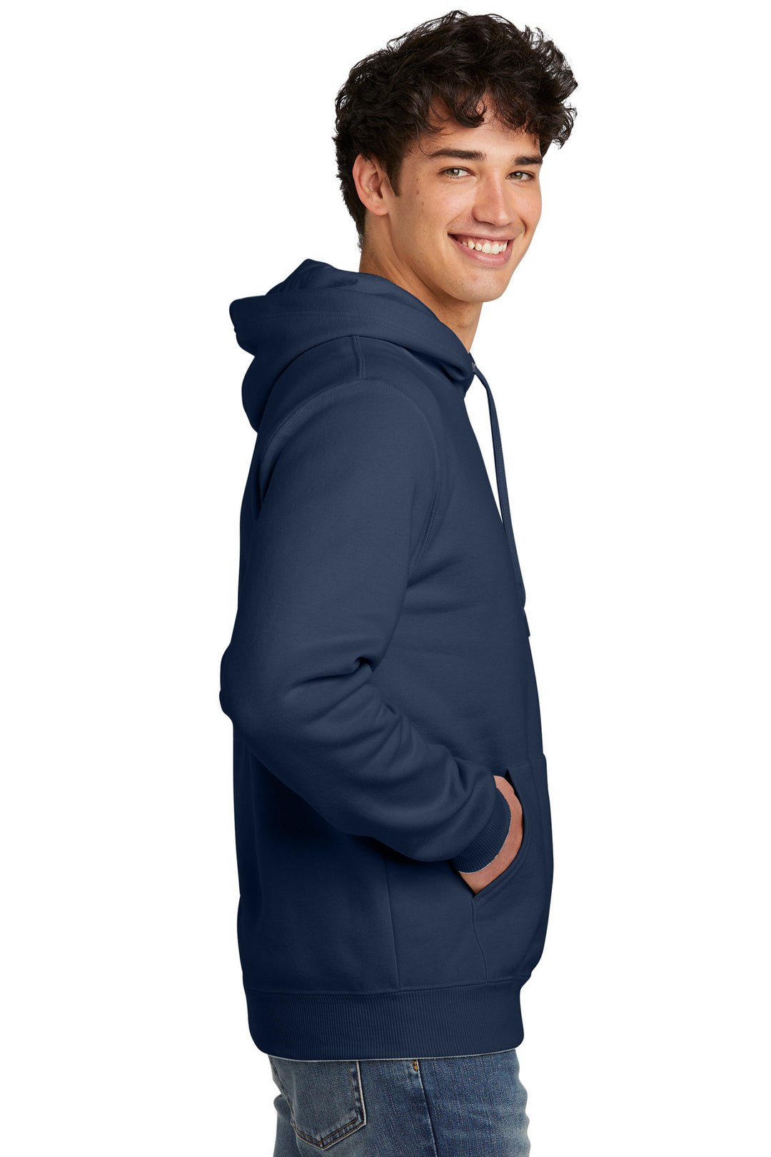 JNavy Jerzees Eco Premium Blend Pullover Hooded Sweatshirt 700M
