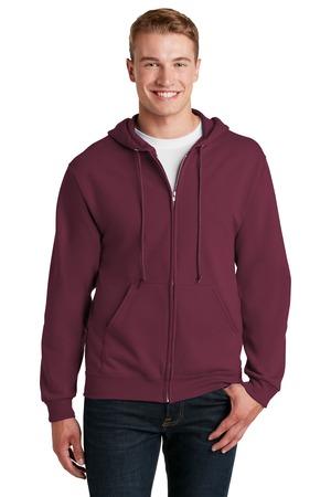 JNavy Jerzees - NuBlend Full-Zip Hooded Sweatshirt. 993M