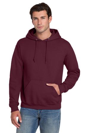 JNavy Jerzees Super Sweats NuBlend - Pullover Hooded Sweatshirt. 4997M